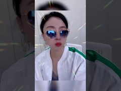 패션 에세테트 금속 선글라스 사각형 눈 모양