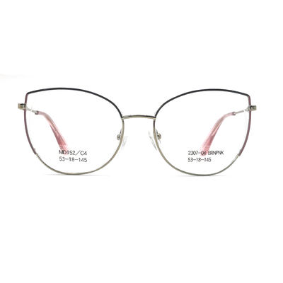 좋은 가격 MD152 여성의 선호를 위한 스테인리스 스틸 금속 광학 프레임 온라인으로