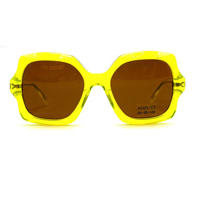 좋은 가격 아세테트 프레임 선글라스 모던 스타일 모델 AS122 - CR 39 100% UV 보호, ODM / OEM 공장 온라인으로