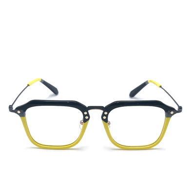 좋은 가격 BD124 맞춤형 프레임 색상 아세테트 금속 프레임 142mm 템플 길이 온라인으로